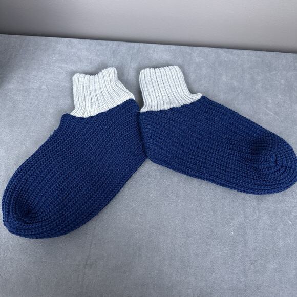 Vintage Game Day NFL Dallas Cowboys Slipper Sox Knit Booties New NOS Deadstock - Picture 5 of 7